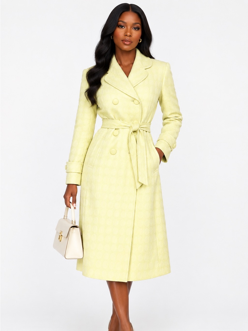 Banana Republic trench coat size large petite